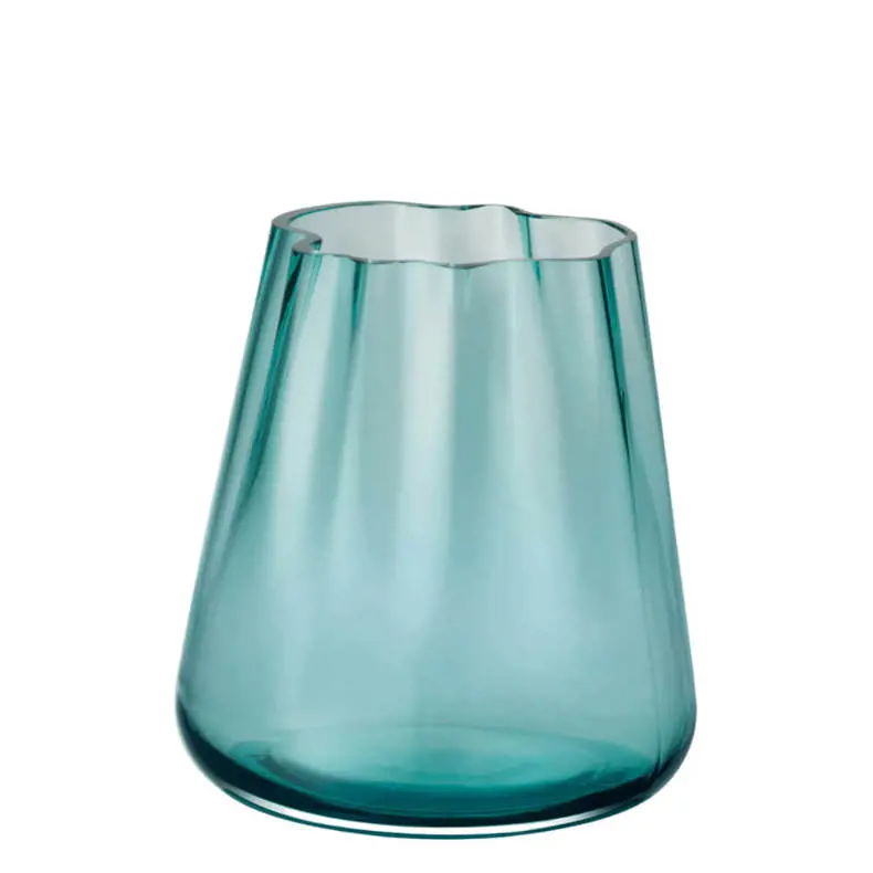 LSA Lagoon Vase / Lantern 18.5cm Sea Green
